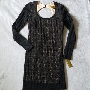 Nicole Miller lacy cocktail dress